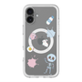 スリムプロテクションプレミアムケース with MagSafe［ DRAWING PAPER White ］