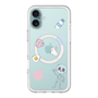スリムプロテクションプレミアムケース with MagSafe［ DRAWING PAPER White ］