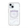 スリムプロテクションプレミアムケース with MagSafe［ SAVAGE Purple ］