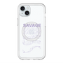 スリムプロテクションプレミアムケース with MagSafe［ SAVAGE Purple ］