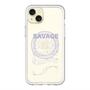スリムプロテクションプレミアムケース with MagSafe［ SAVAGE Purple ］