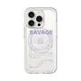 スリムプロテクションプレミアムケース with MagSafe［ SAVAGE Purple ］