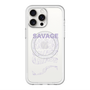 スリムプロテクションプレミアムケース with MagSafe［ SAVAGE Purple ］