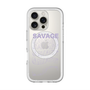 スリムプロテクションプレミアムケース with MagSafe［ SAVAGE Purple ］