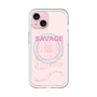 スリムプロテクションプレミアムケース with MagSafe［ SAVAGE Pink ］