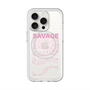 スリムプロテクションプレミアムケース with MagSafe［ SAVAGE Pink ］