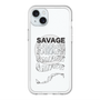スリムプロテクションプレミアムケース with MagSafe［ SAVAGE Black ］