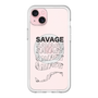 スリムプロテクションプレミアムケース with MagSafe［ SAVAGE Black ］