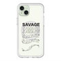 スリムプロテクションプレミアムケース with MagSafe［ SAVAGE Black ］