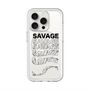 スリムプロテクションプレミアムケース with MagSafe［ SAVAGE Black ］
