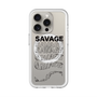 スリムプロテクションプレミアムケース with MagSafe［ SAVAGE Black ］