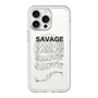 スリムプロテクションプレミアムケース with MagSafe［ SAVAGE Black ］