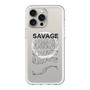 スリムプロテクションプレミアムケース with MagSafe［ SAVAGE Black ］