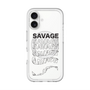 スリムプロテクションプレミアムケース with MagSafe［ SAVAGE Black ］