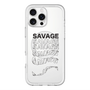 スリムプロテクションプレミアムケース with MagSafe［ SAVAGE Black ］