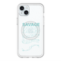 スリムプロテクションプレミアムケース with MagSafe［ SAVAGE Blue ］