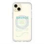 スリムプロテクションプレミアムケース with MagSafe［ SAVAGE Blue ］