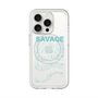 スリムプロテクションプレミアムケース with MagSafe［ SAVAGE Blue ］