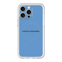 スリムプロテクションプレミアムケース with MagSafe［ NATURAL COMMODITY Blue ］