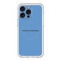 スリムプロテクションプレミアムケース with MagSafe［ NATURAL COMMODITY Blue ］