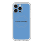 スリムプロテクションプレミアムケース with MagSafe［ NATURAL COMMODITY Blue ］