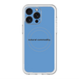 スリムプロテクションプレミアムケース with MagSafe［ NATURAL COMMODITY Blue ］