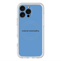 スリムプロテクションプレミアムケース with MagSafe［ NATURAL COMMODITY Blue ］