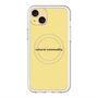 スリムプロテクションプレミアムケース with MagSafe［ NATURAL COMMODITY Yellow ］
