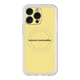スリムプロテクションプレミアムケース with MagSafe［ NATURAL COMMODITY Yellow ］