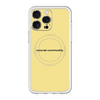 スリムプロテクションプレミアムケース with MagSafe［ NATURAL COMMODITY Yellow ］