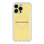 スリムプロテクションプレミアムケース with MagSafe［ NATURAL COMMODITY Yellow ］