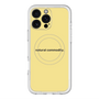 スリムプロテクションプレミアムケース with MagSafe［ NATURAL COMMODITY Yellow ］