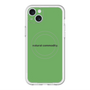 スリムプロテクションプレミアムケース with MagSafe［ NATURAL COMMODITY Green ］
