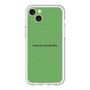 スリムプロテクションプレミアムケース with MagSafe［ NATURAL COMMODITY Green ］