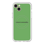 スリムプロテクションプレミアムケース with MagSafe［ NATURAL COMMODITY Green ］