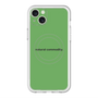 スリムプロテクションプレミアムケース with MagSafe［ NATURAL COMMODITY Green ］