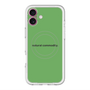 スリムプロテクションプレミアムケース with MagSafe［ NATURAL COMMODITY Green ］