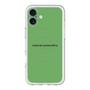 スリムプロテクションプレミアムケース with MagSafe［ NATURAL COMMODITY Green ］