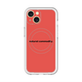 スリムプロテクションプレミアムケース with MagSafe［ NATURAL COMMODITY Red ］