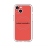 スリムプロテクションプレミアムケース with MagSafe［ NATURAL COMMODITY Red ］