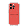 スリムプロテクションプレミアムケース with MagSafe［ NATURAL COMMODITY Red ］