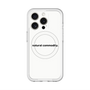 スリムプロテクションプレミアムケース with MagSafe［ NATURAL COMMODITY White ］