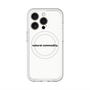 スリムプロテクションプレミアムケース with MagSafe［ NATURAL COMMODITY White ］