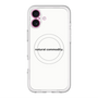 スリムプロテクションプレミアムケース with MagSafe［ NATURAL COMMODITY White ］