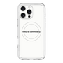 スリムプロテクションプレミアムケース with MagSafe［ NATURAL COMMODITY White ］