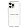 スリムプロテクションプレミアムケース with MagSafe［ NATURAL COMMODITY White ］