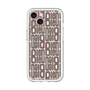スリムプロテクションプレミアムケース with MagSafe［ LANVIN en Bleu - Logo Pattern - Black ］