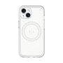 スリムプロテクションプレミアムケース with MagSafe［ LANVIN en Bleu - Logo Pattern - White ］