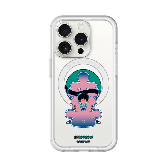 スリムプロテクションプレミアムケース with MagSafe［ 喜怒アイ楽 -喜- ］