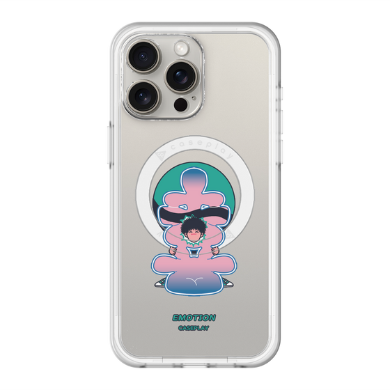 スリムプロテクションプレミアムケース with MagSafe［ 喜怒アイ楽 -喜- ］
